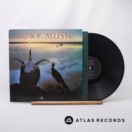 Roxy Music Avalon LP Vinyl Record - Front Cover & Record
