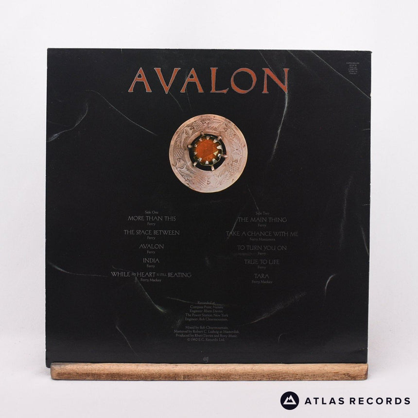 Roxy Music - Avalon - A//4 B//4 LP Vinyl Record - VG+/VG+