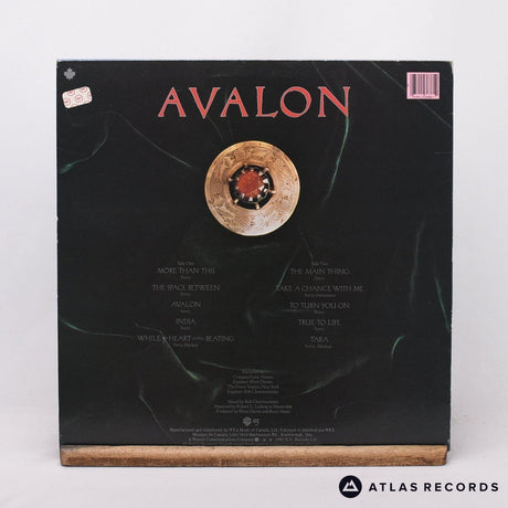 Roxy Music - Avalon - Canada LP Vinyl Record - VG+/EX