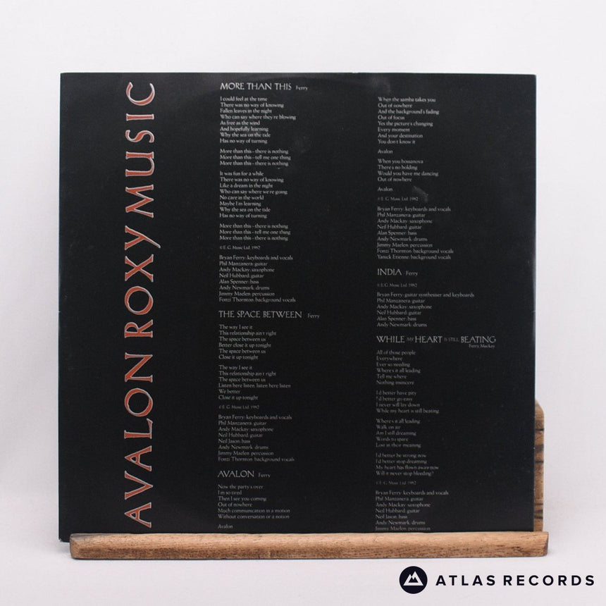 Roxy Music - Avalon - A//4 B//4 LP Vinyl Record - EX/VG+