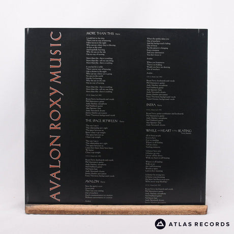 Roxy Music - Avalon - A//3 B//4 LP Vinyl Record - EX/VG+