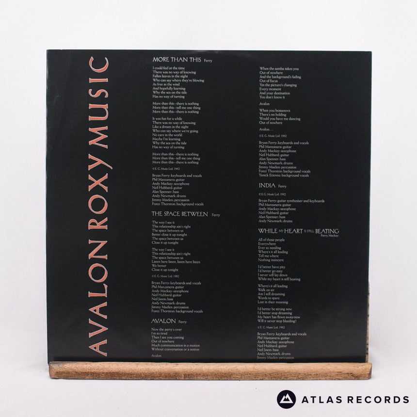 Roxy Music - Avalon - A//1 B//1 LP Vinyl Record - EX/EX