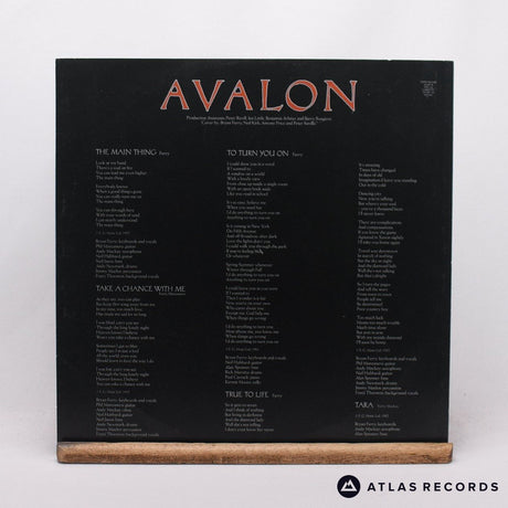 Roxy Music - Avalon - A//3 B//3 LP Vinyl Record - VG+/VG+