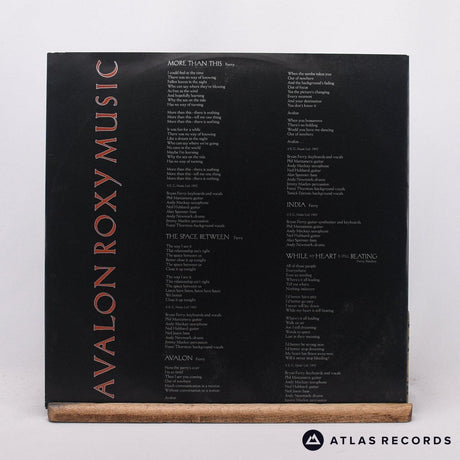 Roxy Music - Avalon - A//3 B//1 LP Vinyl Record - EX/VG+