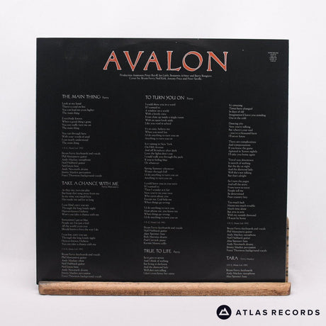 Roxy Music - Avalon - A//1 B//4 LP Vinyl Record - VG+/EX