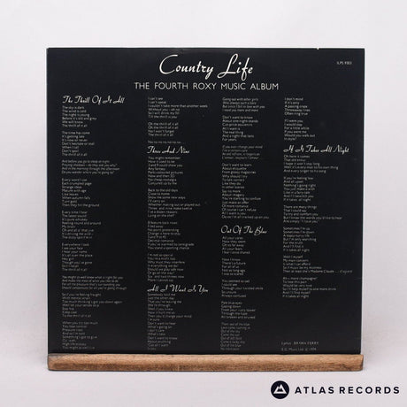 Roxy Music - Country Life - Scandinavia LP Vinyl Record - EX/EX