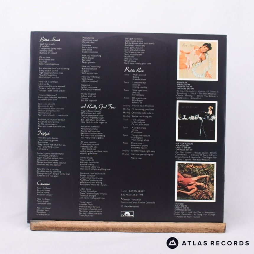 Roxy Music - Country Life - Reissue LP Vinyl Record - EX/EX