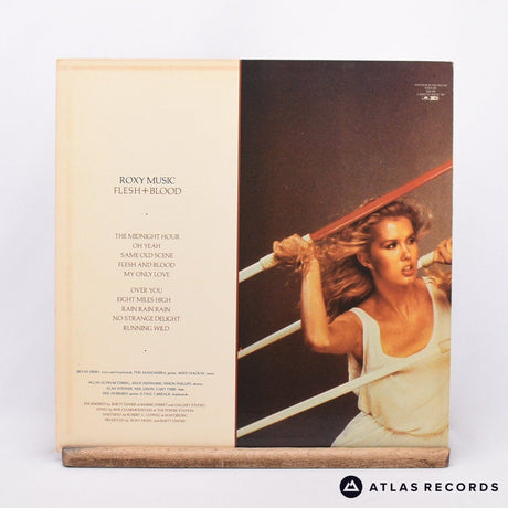 Roxy Music - Flesh + Blood - Strawberry LP Vinyl Record - VG+/EX