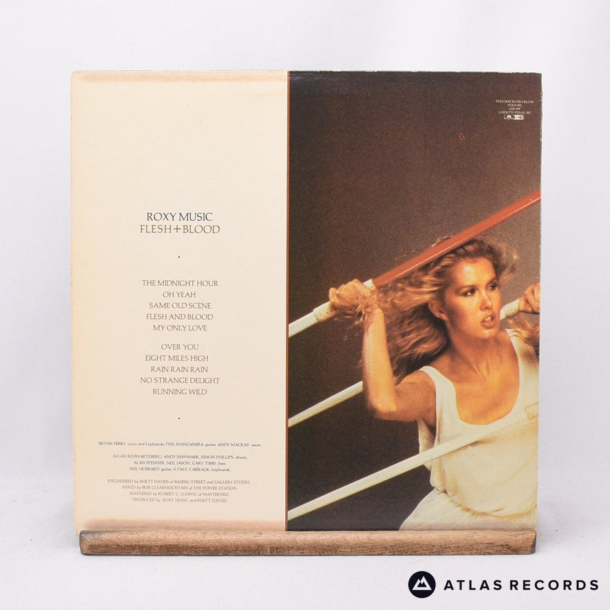 Roxy Music - Flesh + Blood - Strawberry LP Vinyl Record - VG+/EX