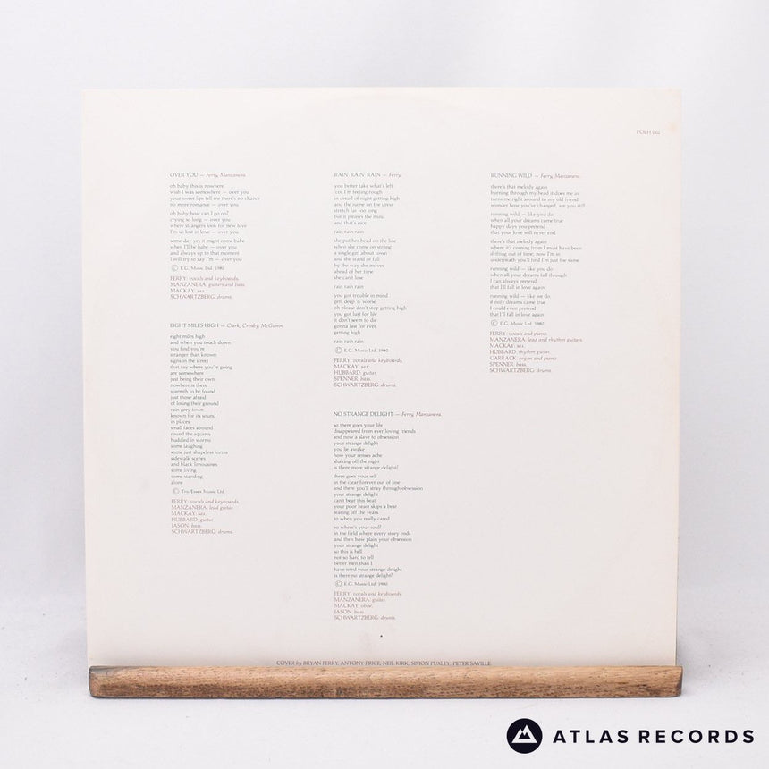 Roxy Music - Flesh + Blood - Strawberry LP Vinyl Record - VG+/EX