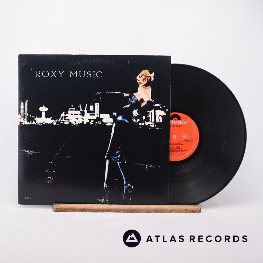 Roxy Music For Your Pleasure LP Vinyl Record - Front Cover & Record