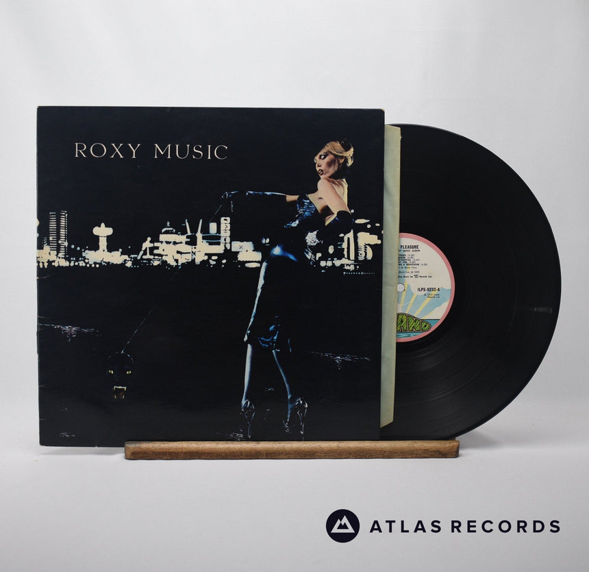 Roxy Music For Your Pleasure LP Vinyl Record - Front Cover & Record