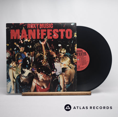 Roxy Music Manifesto LP Vinyl Record - Front Cover & Record