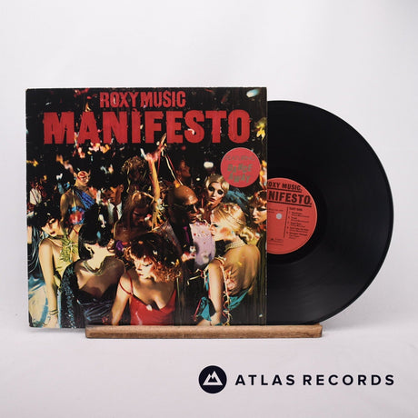 Roxy Music Manifesto LP Vinyl Record - Front Cover & Record