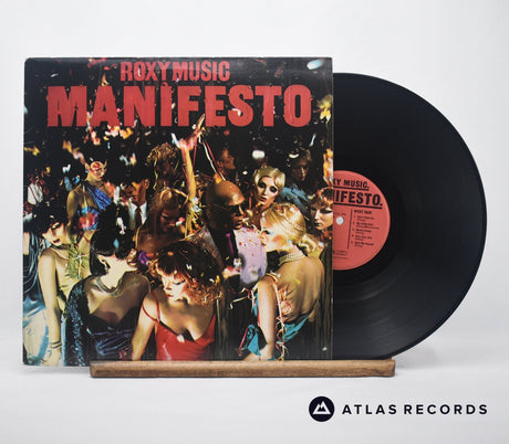 Roxy Music Manifesto LP Vinyl Record - Front Cover & Record