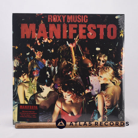 Roxy Music Manifesto LP Vinyl Record - Front Cover & Record