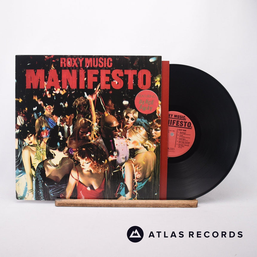 Roxy Music Manifesto LP Vinyl Record - Front Cover & Record