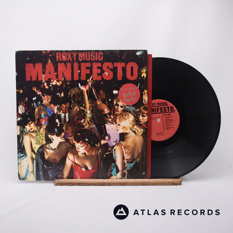 Roxy Music Manifesto LP Vinyl Record - Front Cover & Record
