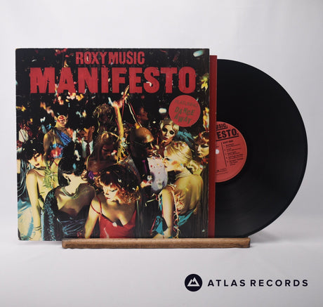 Roxy Music Manifesto LP Vinyl Record - Front Cover & Record