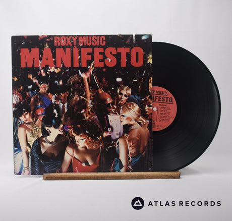 Roxy Music Manifesto LP Vinyl Record - Front Cover & Record