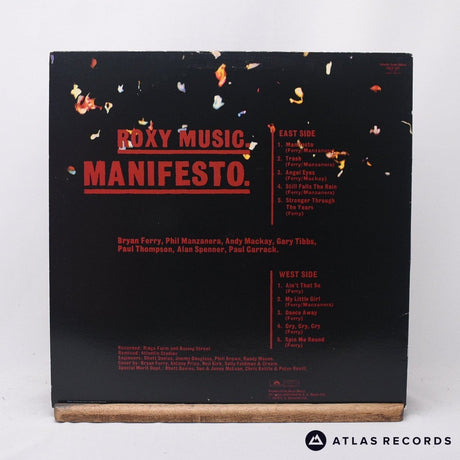 Roxy Music - Manifesto - A//2 B//2 LP Vinyl Record - EX/EX