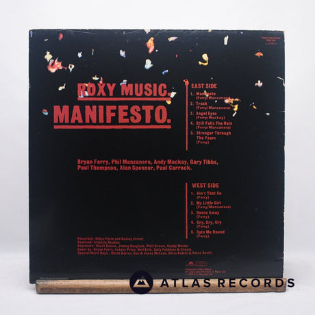 Roxy Music - Manifesto - LP Vinyl Record - VG+/VG+