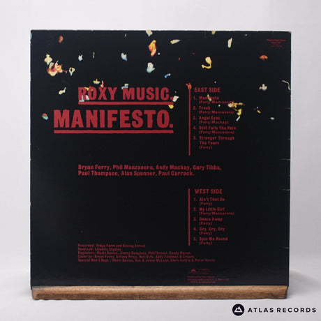 Roxy Music - Manifesto - LP Vinyl Record - EX/EX