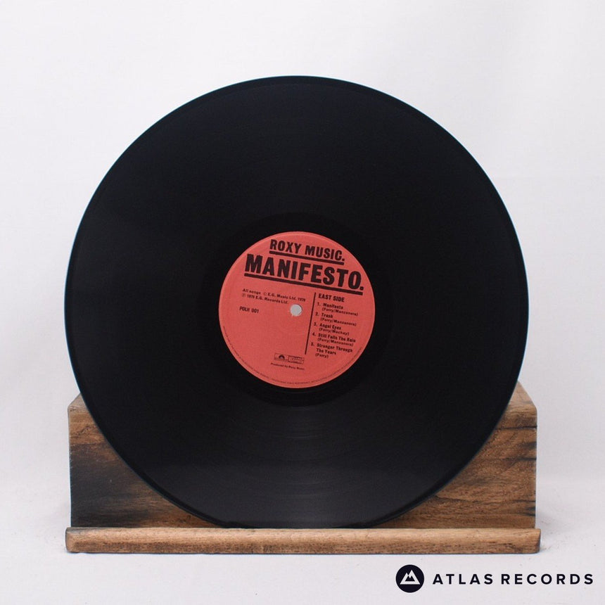 Roxy Music - Manifesto - Strawberry LP Vinyl Record - EX/EX