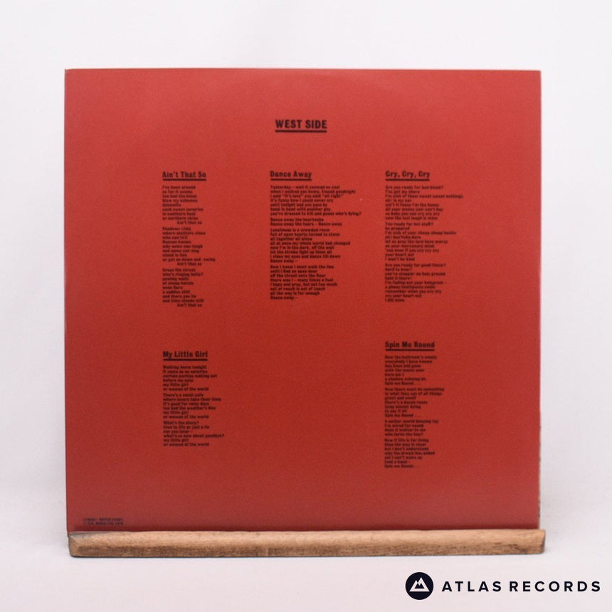 Roxy Music - Manifesto - Strawberry A//4 B//4 LP Vinyl Record - EX/VG+