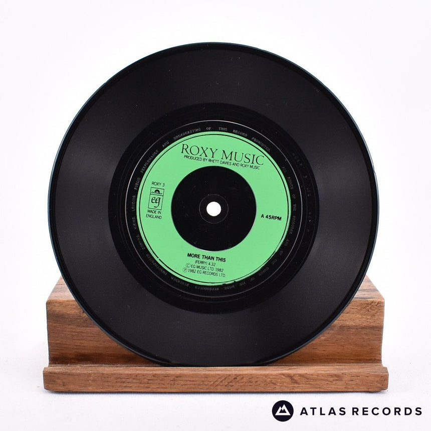 Roxy Music - More Than This - Arun 7" Vinyl Record - VG+/VG+