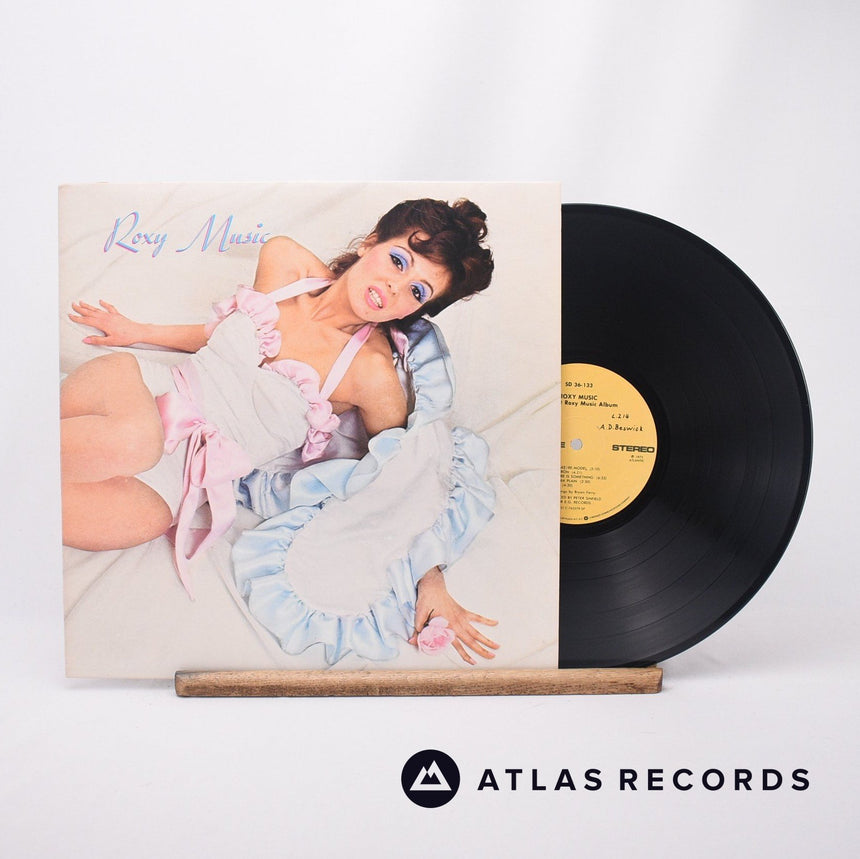 Roxy Music Roxy Music LP Vinyl Record - Front Cover & Record