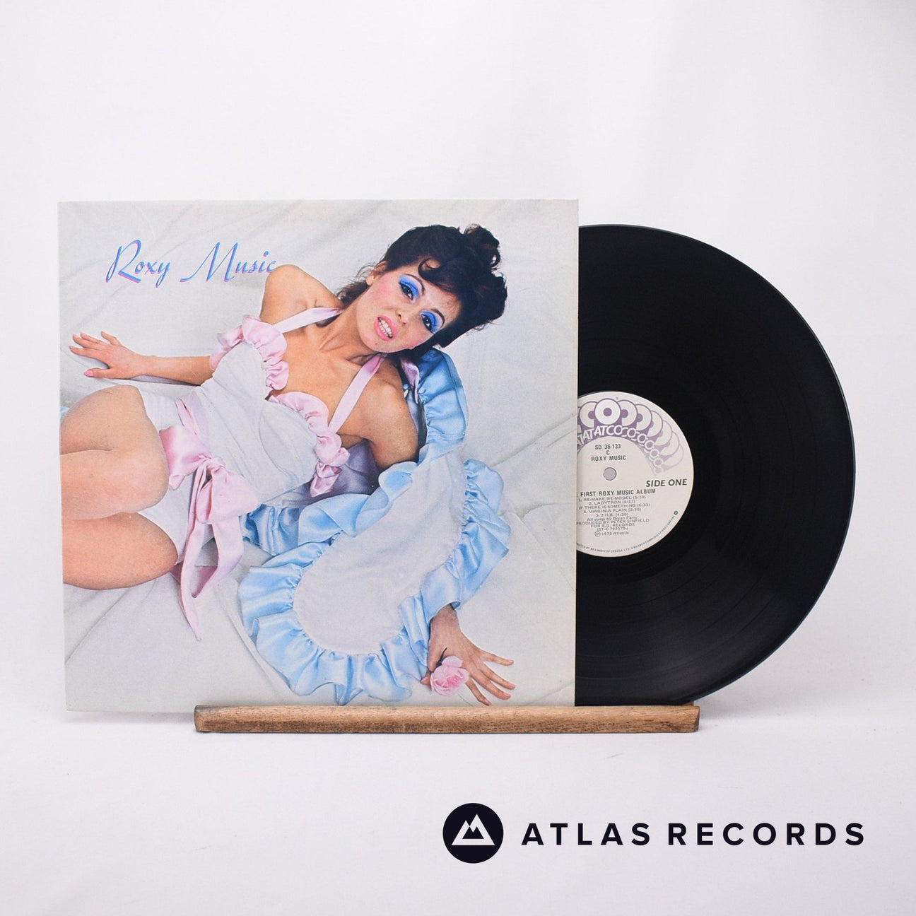 Roxy Music Roxy Music LP Vinyl Record - Front Cover & Record