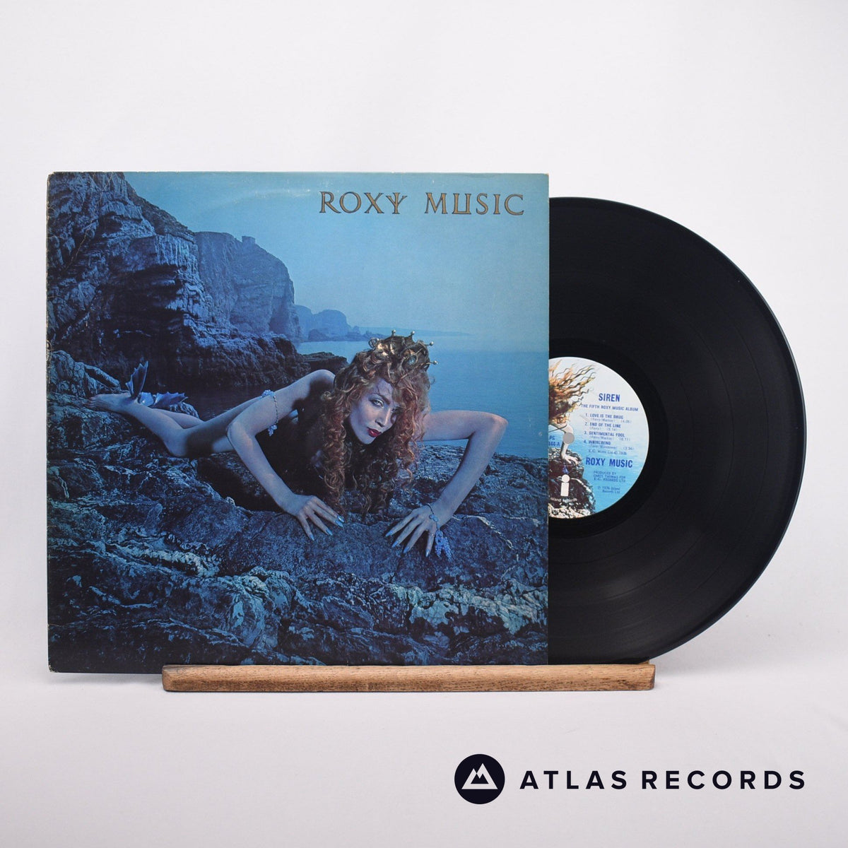 Roxy Music Siren LP Vinyl Record - Front Cover & Record