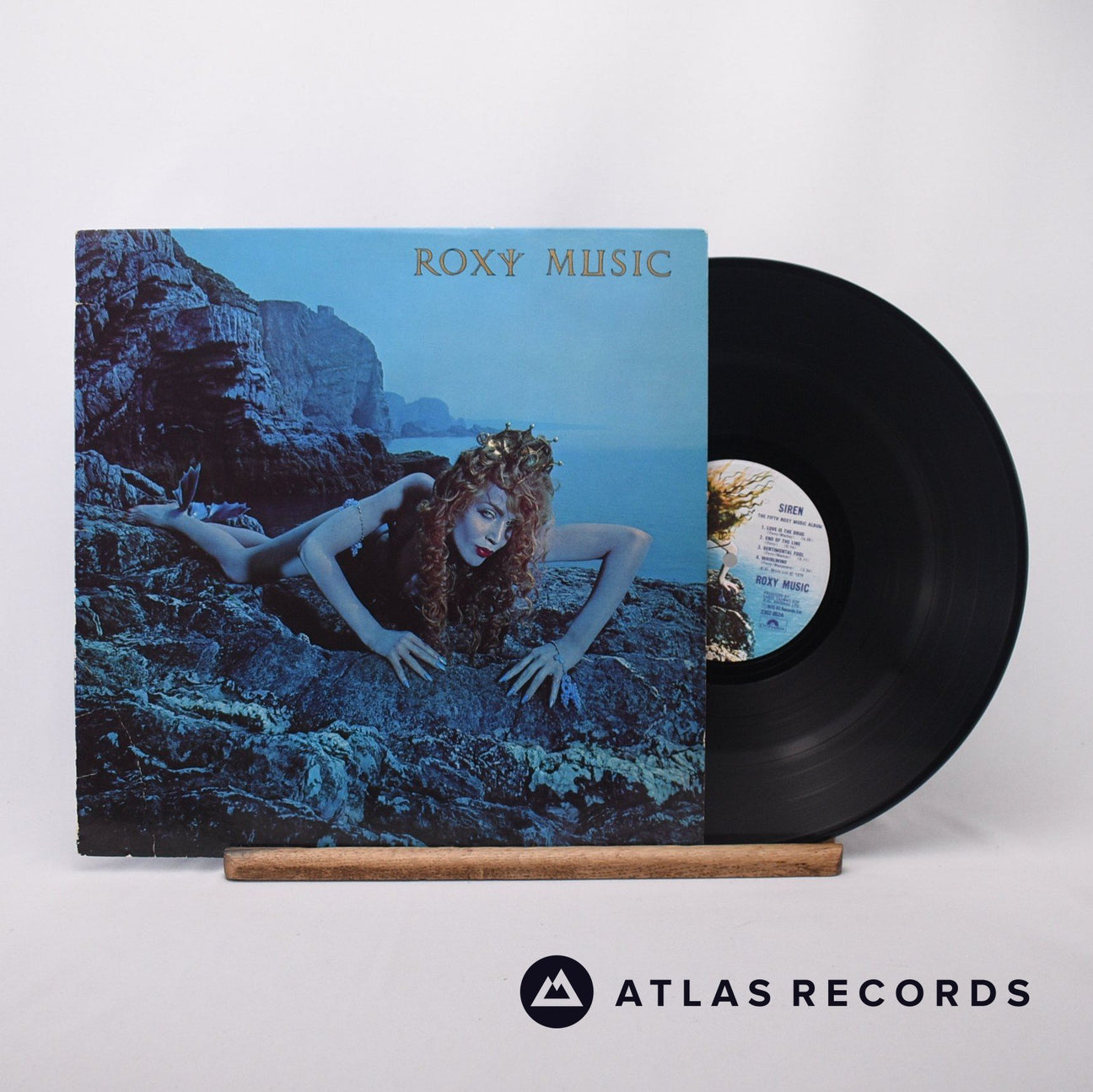 Roxy Music Siren LP Vinyl Record - Front Cover & Record