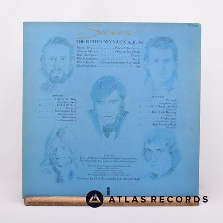 Roxy Music - Siren - A4 B4 LP Vinyl Record - VG+/EX