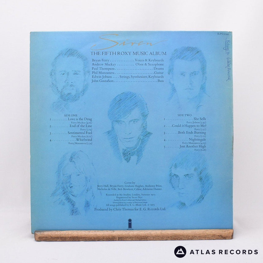 Roxy Music - Siren - A4 B4 LP Vinyl Record - VG+/VG+