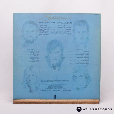 Roxy Music - Siren - A4 B4 LP Vinyl Record - EX/EX