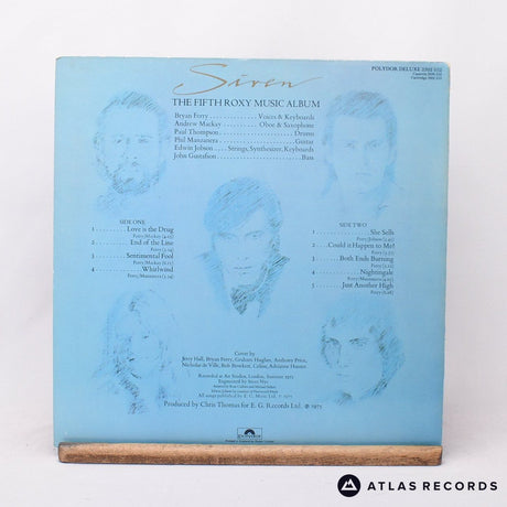 Roxy Music - Siren - A4 B4 LP Vinyl Record - EX/EX