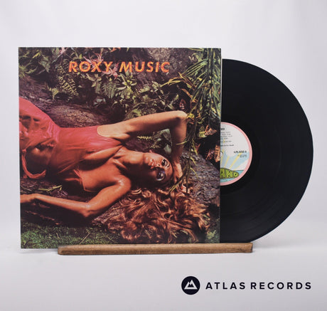 Roxy Music Stranded LP Vinyl Record - Front Cover & Record