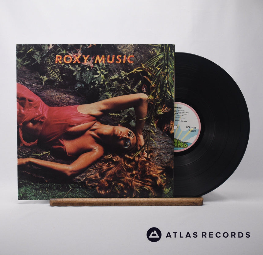 Roxy Music Stranded LP Vinyl Record - Front Cover & Record