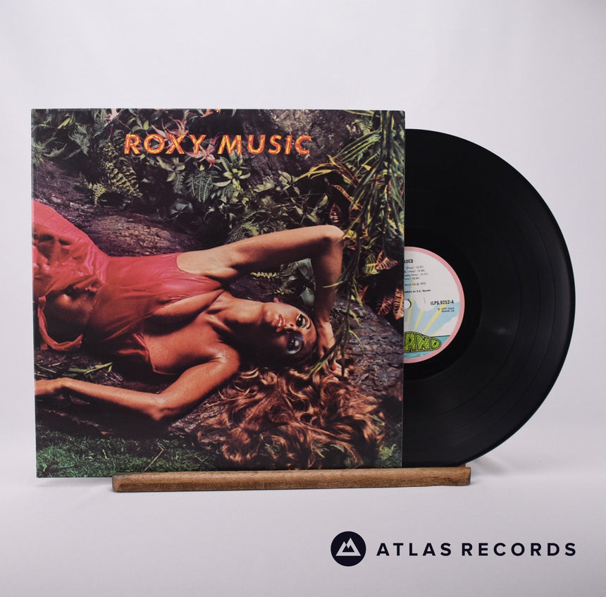 Roxy Music Stranded LP Vinyl Record - Front Cover & Record