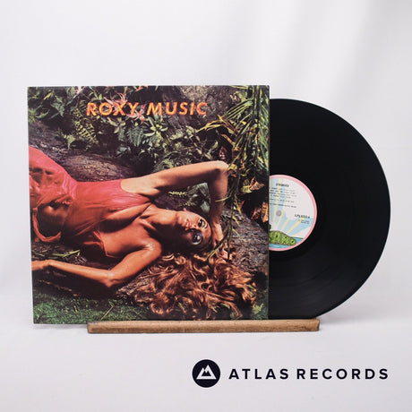 Roxy Music Stranded LP Vinyl Record - Front Cover & Record