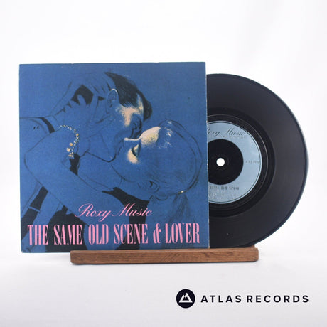 Roxy Music The Same Old Scene & Lover 7" Vinyl Record - Front Cover & Record