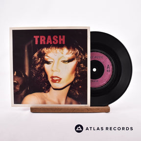 Roxy Music Trash 7" Vinyl Record - Front Cover & Record