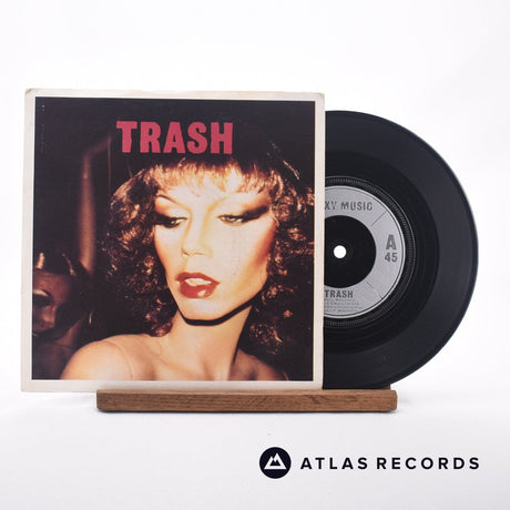 Roxy Music Trash 7" Vinyl Record - Front Cover & Record