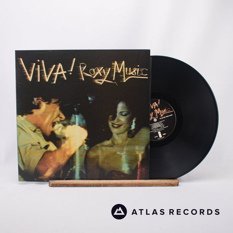 Roxy Music Viva! Roxy Music LP Vinyl Record - Front Cover & Record