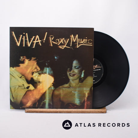 Roxy Music Viva! Roxy Music LP Vinyl Record - Front Cover & Record