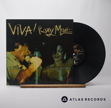 Roxy Music Viva! Roxy Music LP Vinyl Record - Front Cover & Record