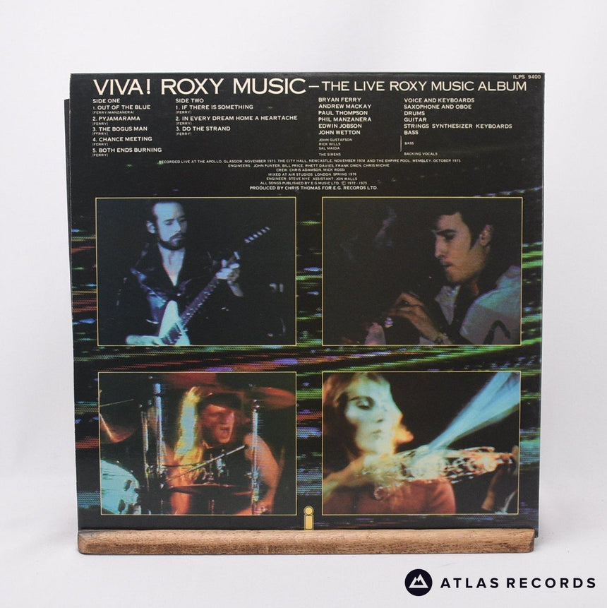 Roxy Music - Viva! Roxy Music - LP Vinyl Record - VG+/EX