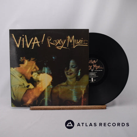 Roxy Music Viva! Roxy Music LP Vinyl Record - Front Cover & Record